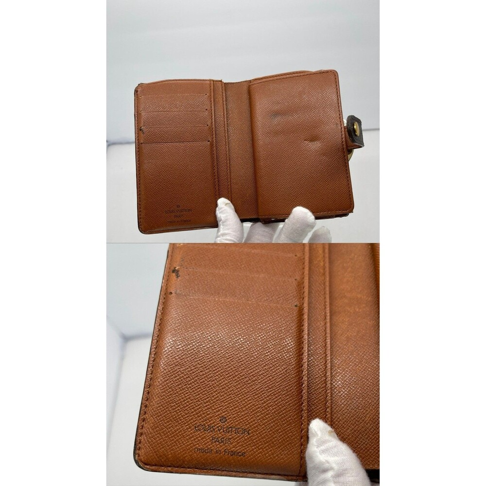 Louis Vuitton Monogram Porte Monnaie Billets Viennois Wallet Brown –Authentic/65 - Picture 2 of 8